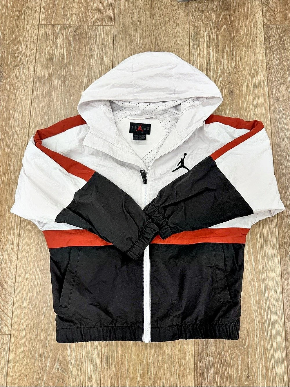 Jordan Kids Size S (8-10) Colorblock Windbreaker Jacket